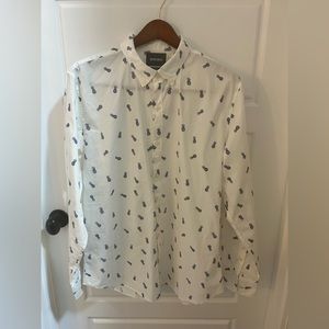 Bonobos Button Down Pineapple Shirt